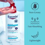 Eucerin Smoothing Repair Dry Skin Lotion 16.9 Ounce Bottle - Image 9