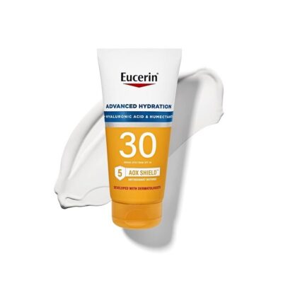 Eucerin Sun Advanced Hydration SPF 30 Sunscreen Lotion, 5 Fl Oz Tube