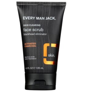 Every Man Jack Skin Clearing Face Scrub, Fragrance Free, 4.2 Fluid Ounce - Image 1