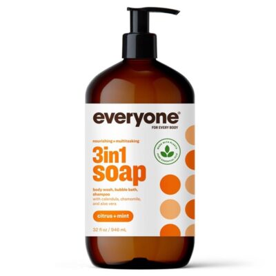 Everyone 3-in-1 Soap, Citrus plus Mint, 32 Ounce