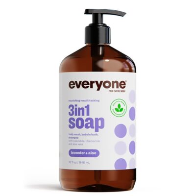 Everyone Soap For And Every Body, Lavender And Aloe, 32 Ounce