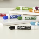 Expo Low Odor Chisel Tip Dry Erase Markers, Black, 12 Pack (80001) - Image 6