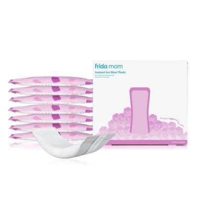 Frida Mom 2 in 1 Postpartum Pads, Perineal Ice Absorbing Pads, Instant Cold Therapy Packs and Maternity Pad in One