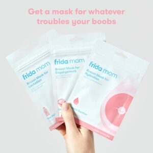 Frida Mom Breast Mask for Lactation, 2 Sheet Masks - Image 4