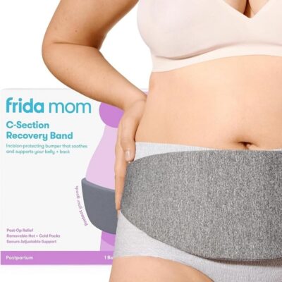 Frida Mom C-Section Recovery Band | Post-Op Incision Protector | Targeted Hot + Cold Therap