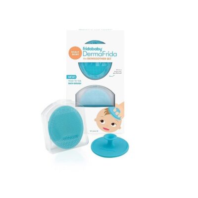 FridaBa Baby Bath Silicone Brush for Dry Skin