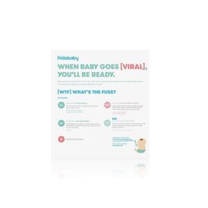 FridaBaby Baby's Sick Day Prep Kit - Includes NoseFrida Nasal Aspirator, Medifrida Pacifier Medicine Dispenser, Breathe Frida Vapor Chest Rub , Snot Wipes - Image 5