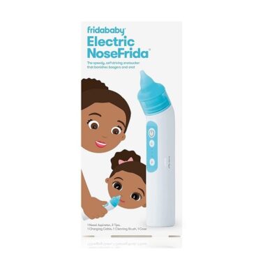 FridaBaby Electric NoseFrida | USB Rechargeable Nasal Aspirator with Different Levels of Suction by Frida Baby