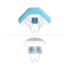 FridaBaby Triple-Angle Toothhugger Training Toothbrush for Toddler Oral Care Blue - Image 4