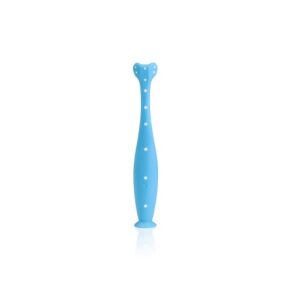 FridaBaby Triple-Angle Toothhugger Training Toothbrush for Toddler Oral Care Blue - Image 5