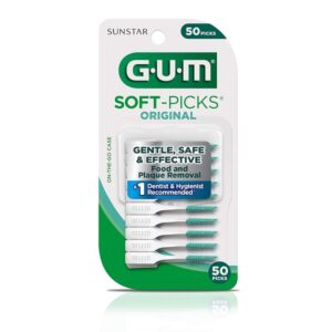 GUM - 6323R Soft-Picks Original Dental Picks, 50 Count - Image 2