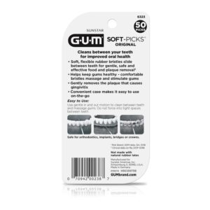 GUM - 6323R Soft-Picks Original Dental Picks, 50 Count - Image 3