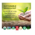 Garden Of Life Sport Organic Plant-Based Protein - BCAA Amino Acid Protein Powder, Vanilla 28.4oz (1lb 12oz / 806g) Powder - Image 4