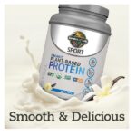 Garden Of Life Sport Organic Plant-Based Protein - BCAA Amino Acid Protein Powder, Vanilla 28.4oz (1lb 12oz / 806g) Powder - Image 7