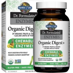 Garden Of Life Dr. Formulated Enzymes Organic Digest Plus, 90 Count - Image 1