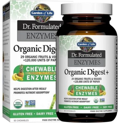 Garden Of Life Dr. Formulated Enzymes Organic Digest Plus, 90 Count