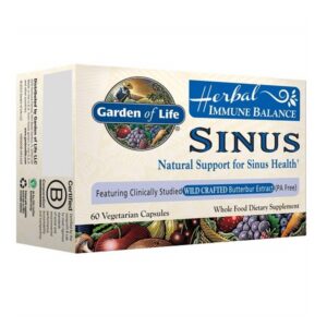 Garden of Life, Herbal Immune Balance, Sinus, 60 Vegetarian Capsules - Image 1