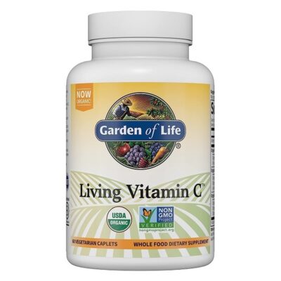 Garden of Life Living Multi Vitamin C, 60 Caplets