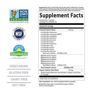 Garden of Life Prenatal Probiotic for Women - Dr. Formulated Once Daily Prenatal for Immune and Digestive Support, Shelf Stable, 30 Capsule - Image 4