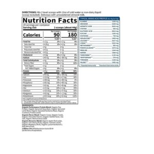 Garden of Life, Sport, Organic Plant-Based Protein, Refuel, Chocolate, 29.6 oz (840 g) GOL-11941 - Image 4