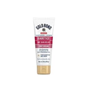 Gold Bond Diabetic Skin Relief Foot Cream, 3.4 Ounce - Image 1