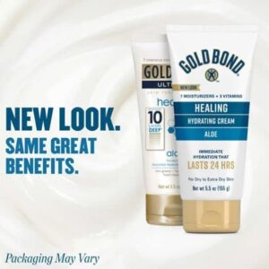 Gold Bond Ultimate Healing Skin Cream with Aloe 5.5oz - Image 3