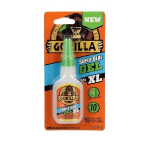 Gorilla 102433 XL Super Glue Gel, 1-Pack, Clear - Image 1