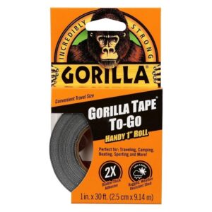 Gorilla 3044401 Tape Handy Roll, 1 Pack, Black - Image 1