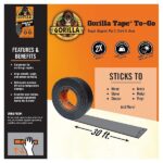 Gorilla 3044401 Tape Handy Roll, 1 Pack, Black - Image 2