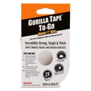 Gorilla 3044401 Tape Handy Roll, 1 Pack, Black - Image 7