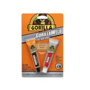 Gorilla Heavy Duty GorillaWeld Steel Bond 2-Part Epoxy - Image 1