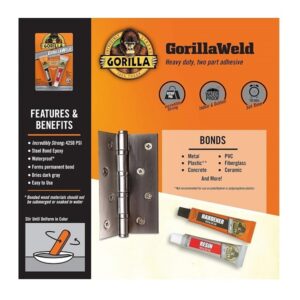 Gorilla Heavy Duty GorillaWeld Steel Bond 2-Part Epoxy - Image 3