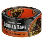 Gorilla Standard Duct Tape: 1.88 in. x 30 ft. (Black) - Image 2