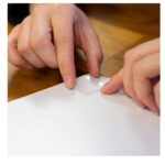 Gorilla Tough & Clear Double Sided Mounting Tape Squares, 24 1 Pre-Cut Squares, Clear, (Pack of 1) - Image 5