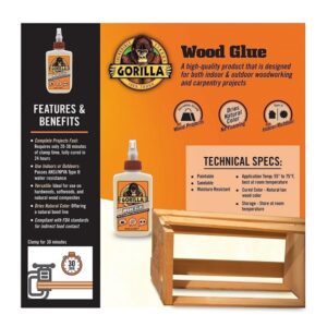Gorilla Wood Glue, 4 oz. - Image 2