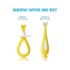 Grow-with-Me Training Toothbrush Set | Infant to Toddler Toothbrush Oral Care for Sensitive Gums by Frida Baby - Image 2