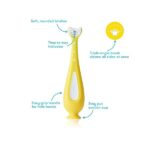 Grow-with-Me Training Toothbrush Set | Infant to Toddler Toothbrush Oral Care for Sensitive Gums by Frida Baby - Image 4