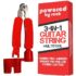 Guitar String Winder, String Cutter and Bridge Pin Puller - 3-in-1 Guitar Tool for Acoustic and Electric Guitars - Wind Guitar Strings Quickly - Cut Excess String Off - Pull Pins Out Easily
