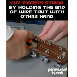Guitar String Winder, String Cutter and Bridge Pin Puller - 3-in-1 Guitar Tool for Acoustic and Electric Guitars - Wind Guitar Strings Quickly - Cut Excess String Off - Pull Pins Out Easily - Image 5