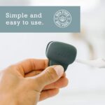 Haven Toothbrush Cover Family Pack - Fits Electronic and Manual Toothbrushes - Travel Toothbrush Case Holders - Set of 6 Tooth Brush Protectors (White, Blue, Purple, Coral, Teal, Charcoal Gray) - Image 2