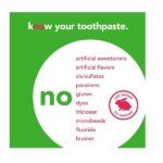 Hello Oral Care Kids Fluoride Free Toothpaste, Natural Watermelon, 4.2 Ounce - Image 4