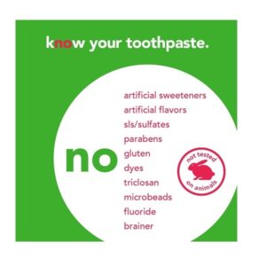 Hello Oral Care Kids Fluoride Free Toothpaste, Natural Watermelon, 4.2 Ounce - Image 4