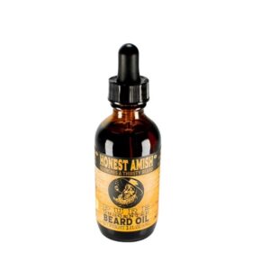 Honest Amish - Pure Beard Oil - 2 Ounce - Fragrance Free - Image 1
