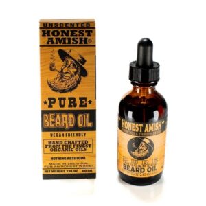 Honest Amish - Pure Beard Oil - 2 Ounce - Fragrance Free - Image 2