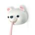 Hoobbe Animal Toothbrush Holder for Kids, Cute Toothbrush Holder with Mirror / Glass / Wall Mounted Suction Cup, bathrooms Accessories, Decor and Organizer (Polar Bear)