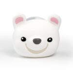 Hoobbe Animal Toothbrush Holder for Kids, Cute Toothbrush Holder with Mirror / Glass / Wall Mounted Suction Cup, bathrooms Accessories, Decor and Organizer (Polar Bear) - Image 2