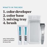 Just For Men Brush-In Color Gel Mustache & Beard Color, 72.6g (Pack of 3) - Light-Medium Brown - Image 2