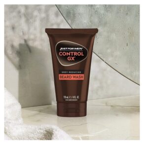 Just For Men Control Gx Grey Reducing Beard Shampoo, Mustache & Beard, 4 Ounce - Image 3