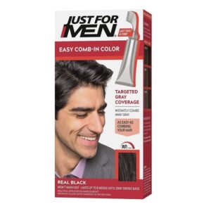 Just for Men Autostop Hair Color, 67.9g - Real Black - Image 1