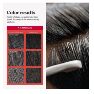 Just for Men Autostop Hair Color, 67.9g - Real Black - Image 3